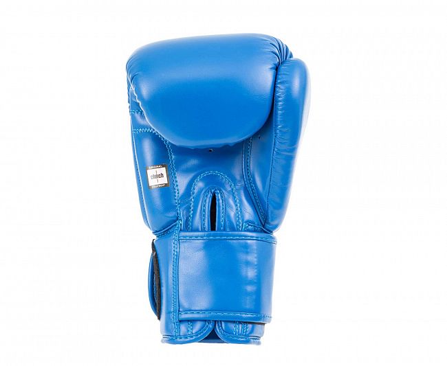 Перчатки боксерские Clinch Muay Thai синие фото 5