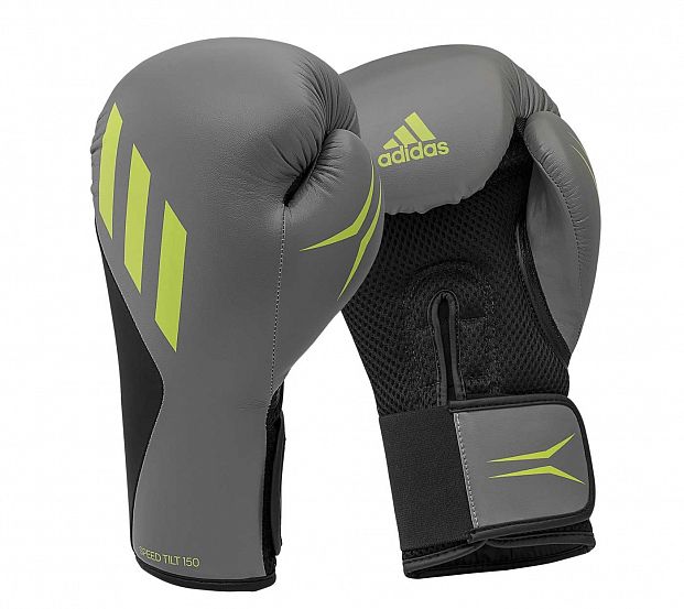 Перчатки боксерские Speed Tilt 150 серо-черные фото 4