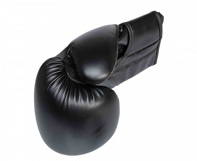Перчатки боксерские Hybrid 80 черные фото 6