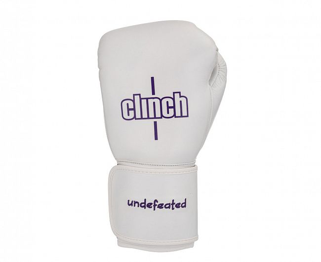 Перчатки боксерские Clinch Undefeated белые фото 2