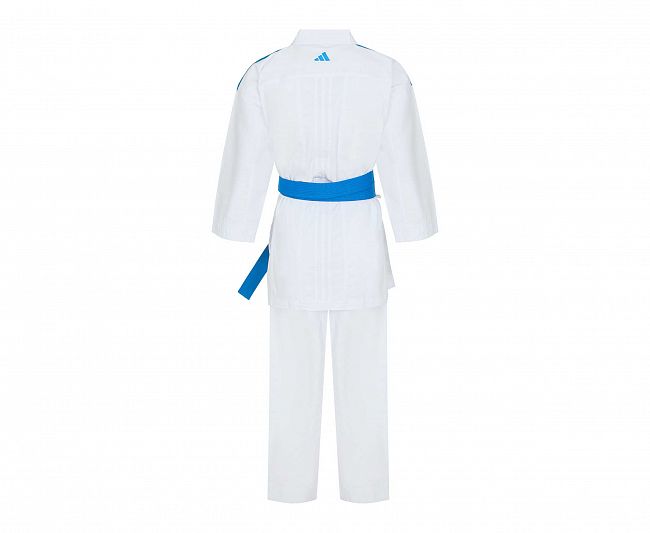 Кимоно для карате Kumite DNA WKF (2 куртки и 1 брюки) белое фото 9