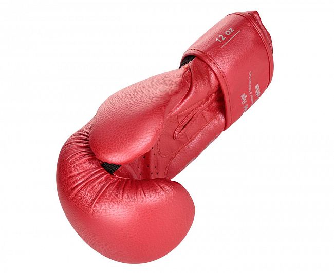 Перчатки боксерские Clinch Fight 2.0 красный металлик фото 5