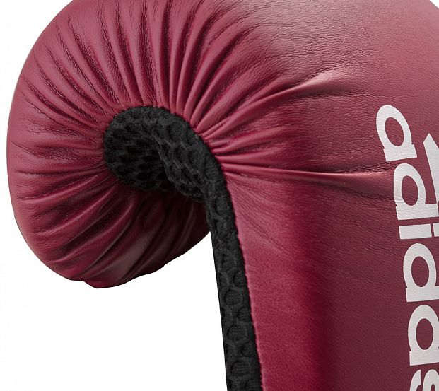 Перчатки боксерские Hybrid 150 бордово-белые фото 15