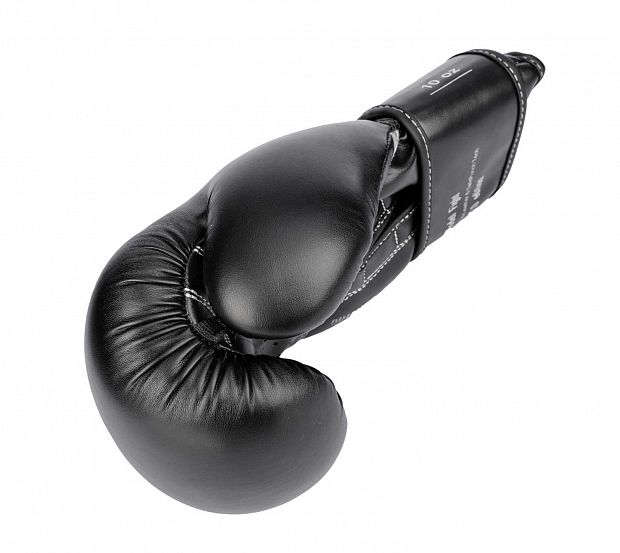 Перчатки боксерские Clinch Fight 2.0 черные фото 10
