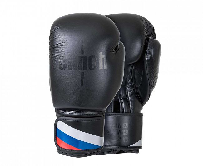 Перчатки боксерские Clinch Olimp Plus черные фото 4
