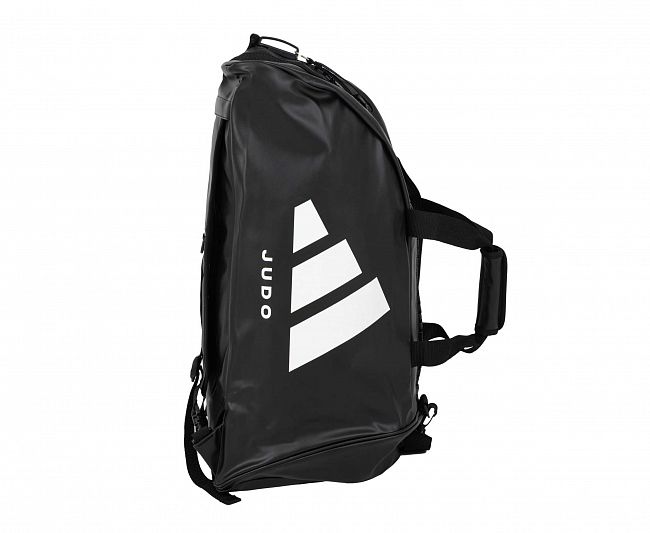 Сумка-рюкзак Training 2 in 1 PU Bag Judo L черно-белая фото 9