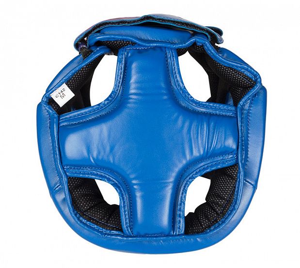 Шлем для единоборств Clinch Helmet Kick синий фото 7