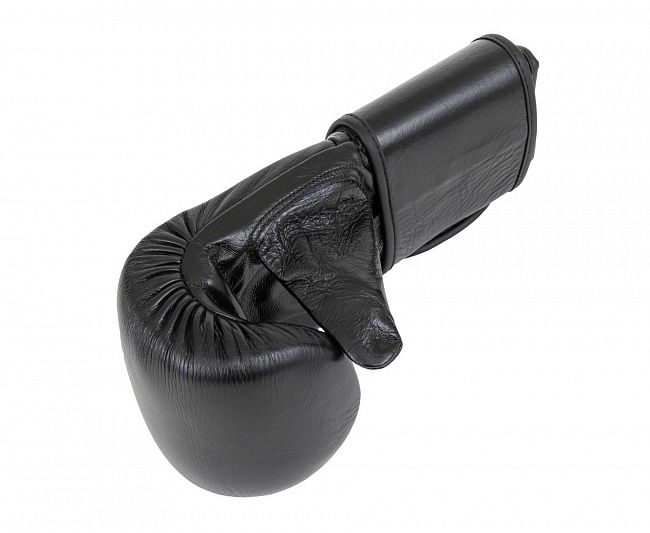 Перчатки снарядные Clinch Bag Mitts Undefeated черные фото 7