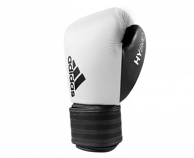 Перчатки боксерские Hybrid 200 бело-черные фото 2