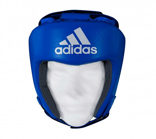 Шлем боксерский AIBA синий фото 7