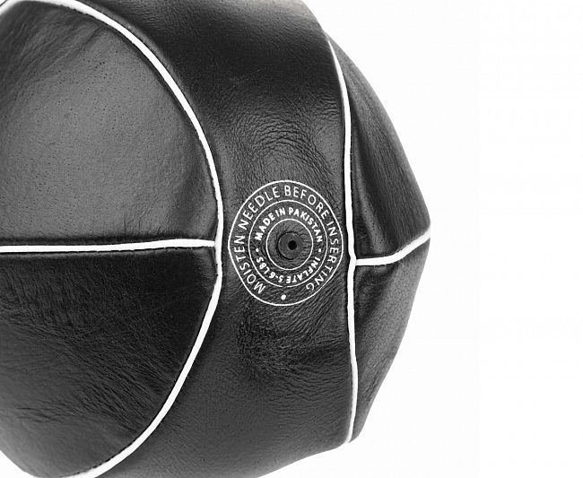 Груша пневматическая скоростная Speed Striking Ball Leather черная фото 7