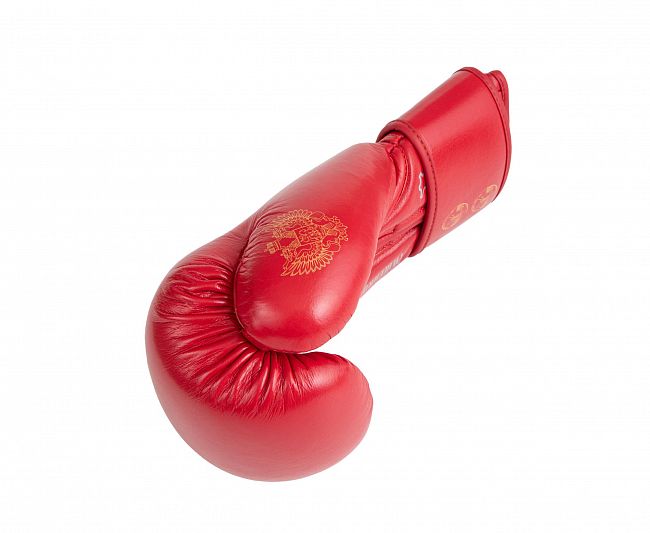 Перчатки боксерские Clinch Olimp Premium Алексей Тищенко красные фото 7