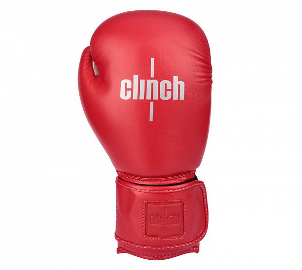 Перчатки боксерские Clinch Fight 2.0 красно-белые фото 2
