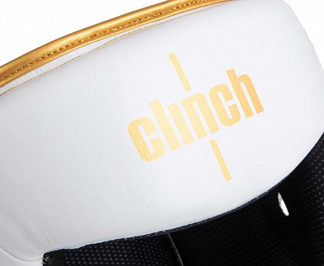 Шлем боксерский Clinch Olimp Premium Champion Line белый фото 7