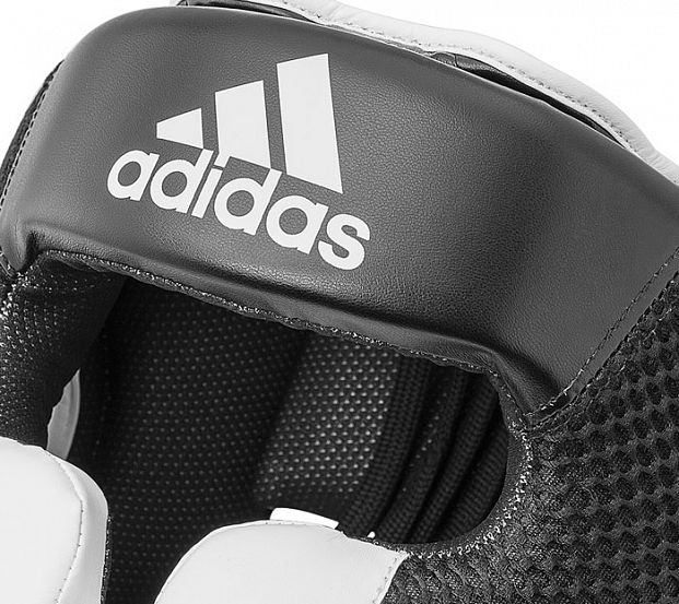 Шлем боксерский Hybrid 150 Headgear черно-белый фото 6