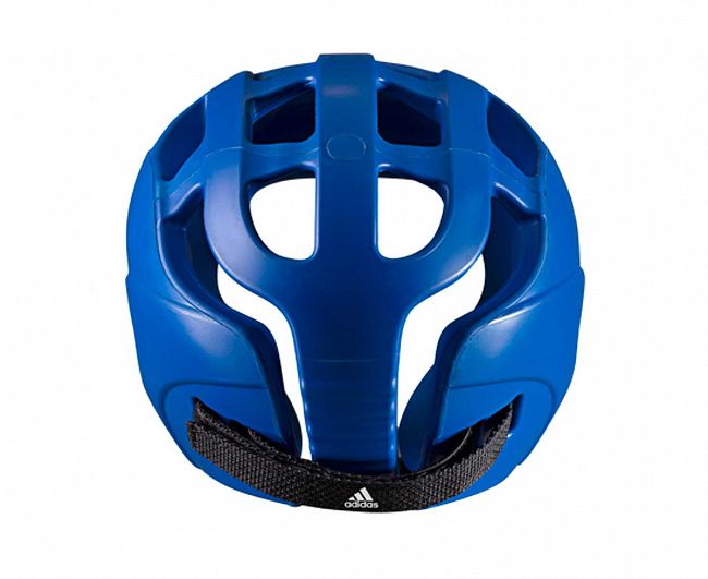 Шлем для единоборств Kick Boxing Headguard синий фото 3