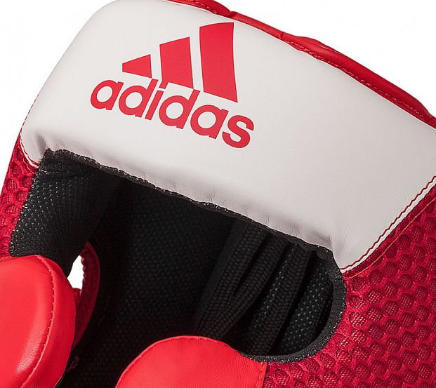 Шлем боксерский Hybrid 150 Headgear красно-белый фото 6