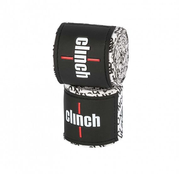 Бинты эластичные Clinch Boxing Crepe Bandage Tech Fix белые фото 3