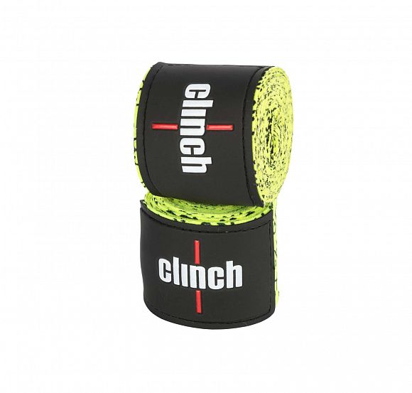 Бинты эластичные Clinch Boxing Crepe Bandage Tech Fix ярко-зеленые фото 3