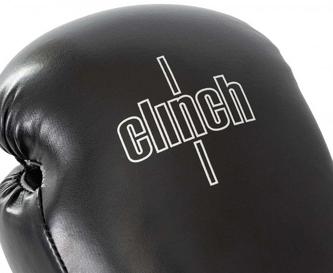 Перчатки боксерские Clinch Fight 3.0 черные фото 7