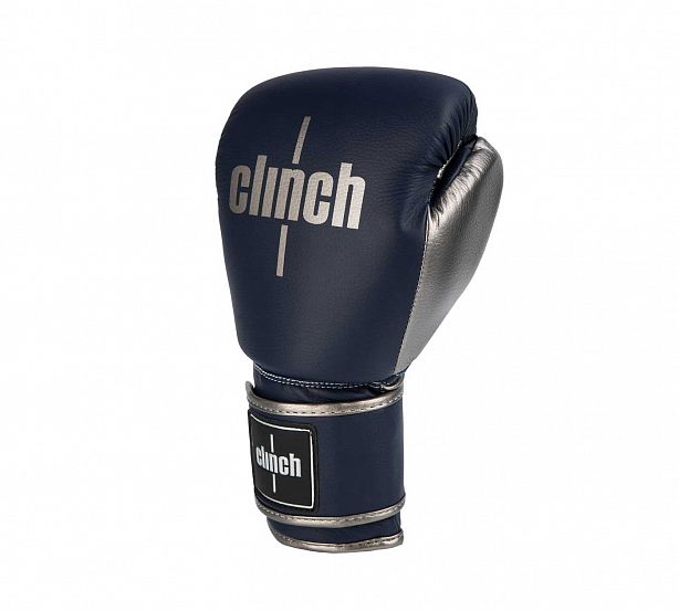 Перчатки боксерские Clinch Punch 2.0 темносине-бронзовые фото 3