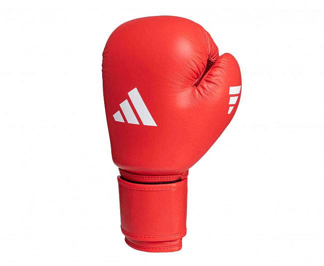 Перчатки боксерские IBA красные фото 4