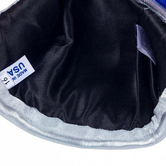 Перчатки боксерские Sparring Gloves With Foam Japanese Style сине-серебристые фото 8