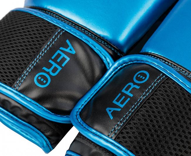 Перчатки боксерские Clinch Aero 2.0 сине-черные фото 8