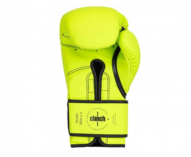 Перчатки боксерские Clinch Mist 2.0 ярко-зеленые фото 5