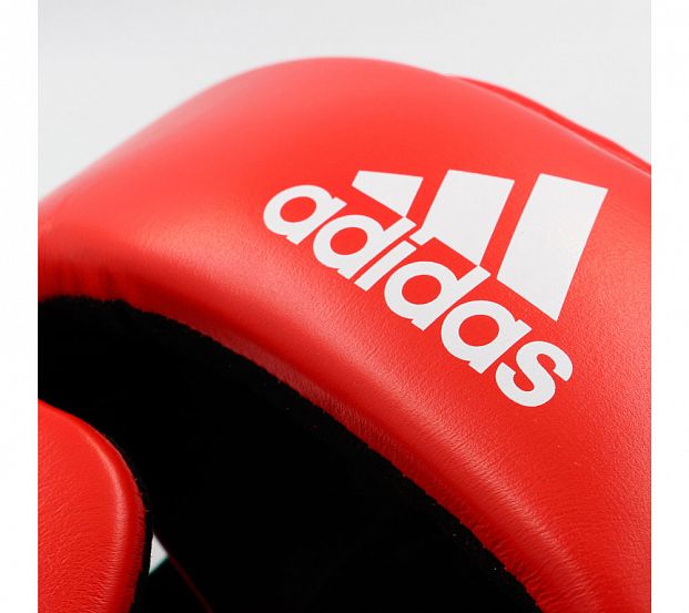 Шлем боксерский AdiStar Pro Headgear красно-зеленый фото 9