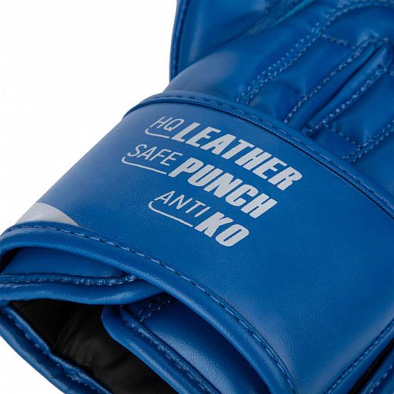 Перчатки боксерские Clinch Olimp Plus синие фото 7