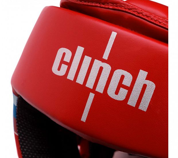 Шлем для единоборств Clinch Helmet Kick красный фото 12
