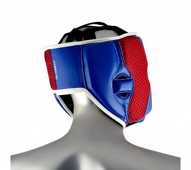 Шлем боксерский Hybrid 150 Headgear сине-красный фото 2