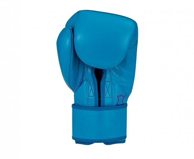 Перчатки боксерские Clinch Undefeated светло-синие фото 13