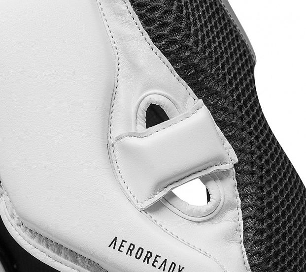 Шлем боксерский Hybrid 150 Headgear черно-белый фото 7