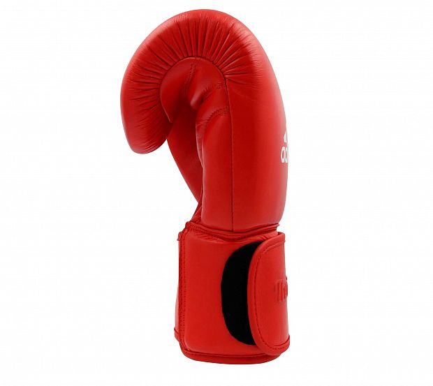 Перчатки боксерские Muay Thai Gloves 200 красно-белые фото 4