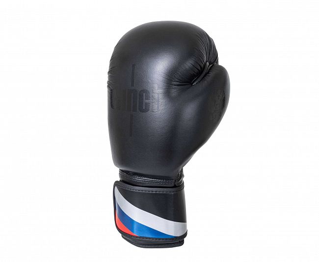 Перчатки боксерские Clinch Olimp Plus черные фото 3