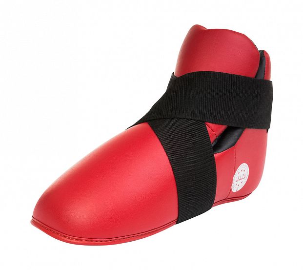 Защита стопы WAKO Kickboxing Safety Boots красная фото 4