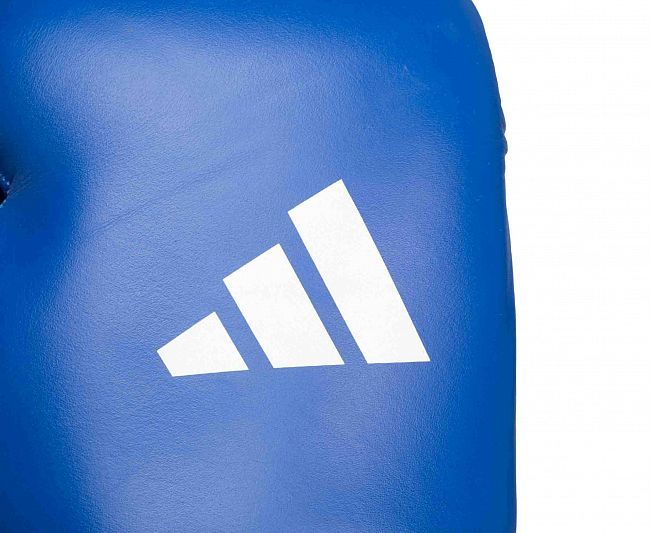 Перчатки боксерские IBA синие фото 8