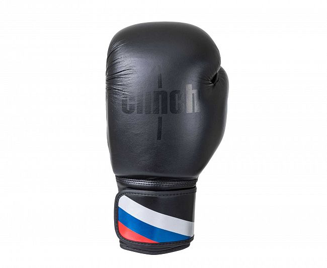Перчатки боксерские Clinch Olimp Plus черные фото 2