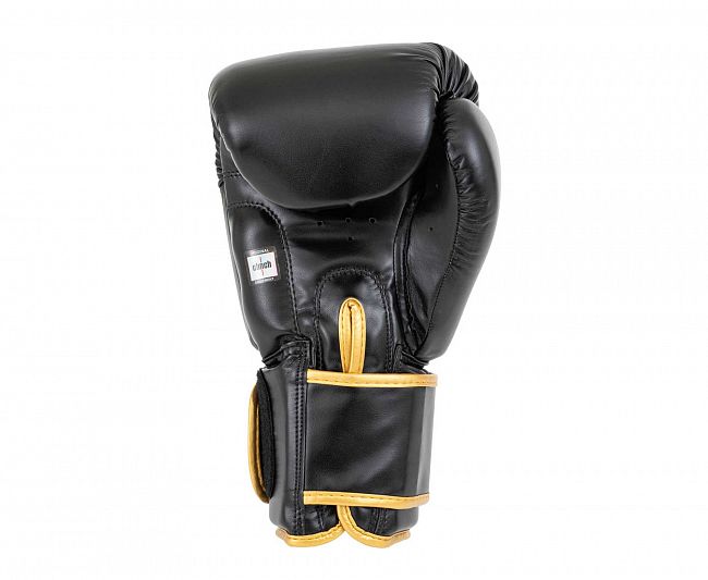 Перчатки боксерские Clinch Muay Thai черные фото 5