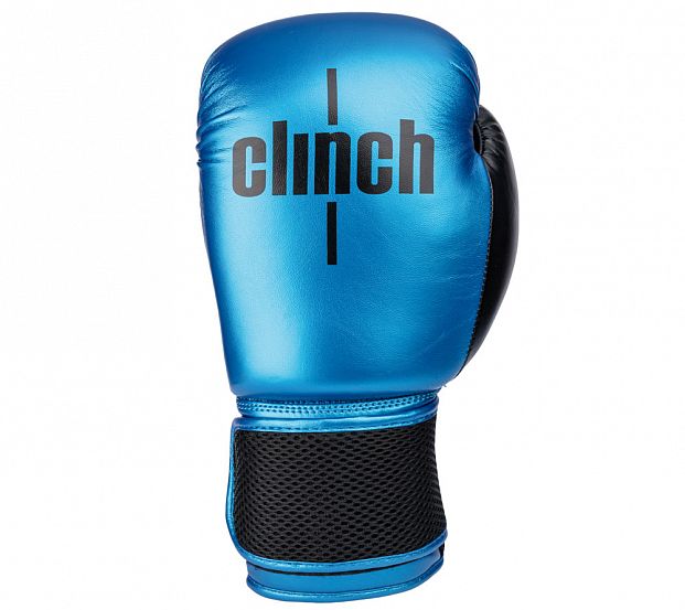 Перчатки боксерские Clinch Aero сине-черные фото 2