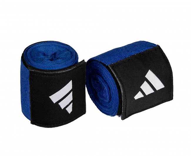 Бинты боксерские Boxing IBA Pro Hand Wrap синие фото 4