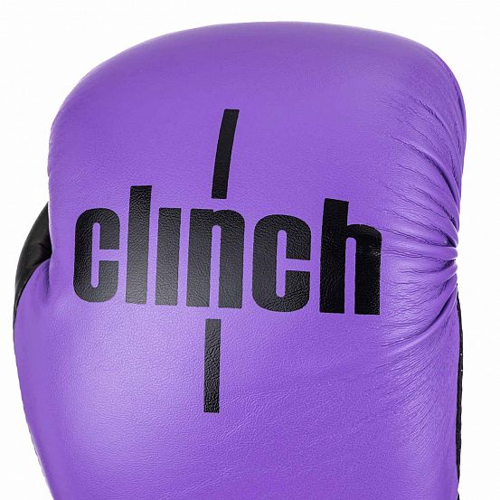 Перчатки боксерские Clinch Aero 2.0 фиолетово-черные фото 6