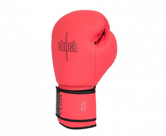 Перчатки боксерские Clinch Mist 2.0 розовые фото 4