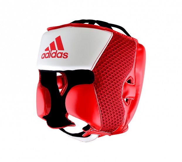 Шлем боксерский Hybrid 150 Headgear красно-белый фото 2