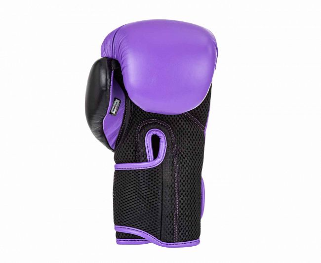 Перчатки боксерские Clinch Aero 2.0 фиолетово-черные фото 4