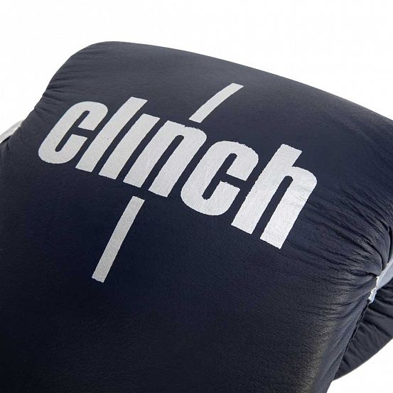 Перчатки боксерские Clinch Prime 2.0 темносине-серебристые фото 7