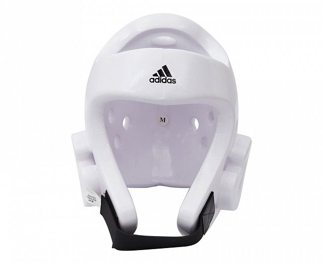 Шлем для тхэквондо Head Guard Dip Foam WT белый фото 3