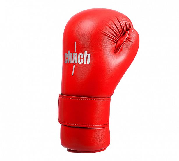 Перчатки полуконтакт Clinch Semi Contact Gloves Kick красные фото 2